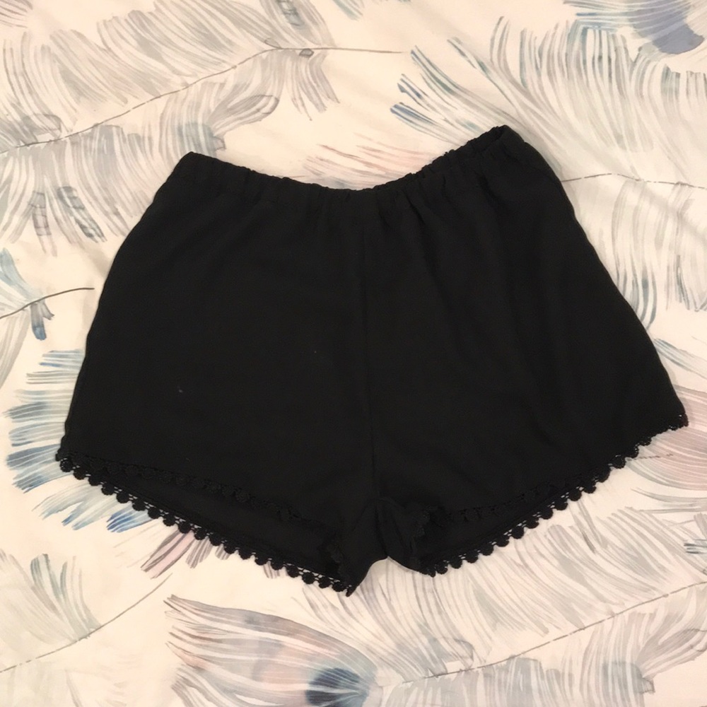 Black Brandy Shorts